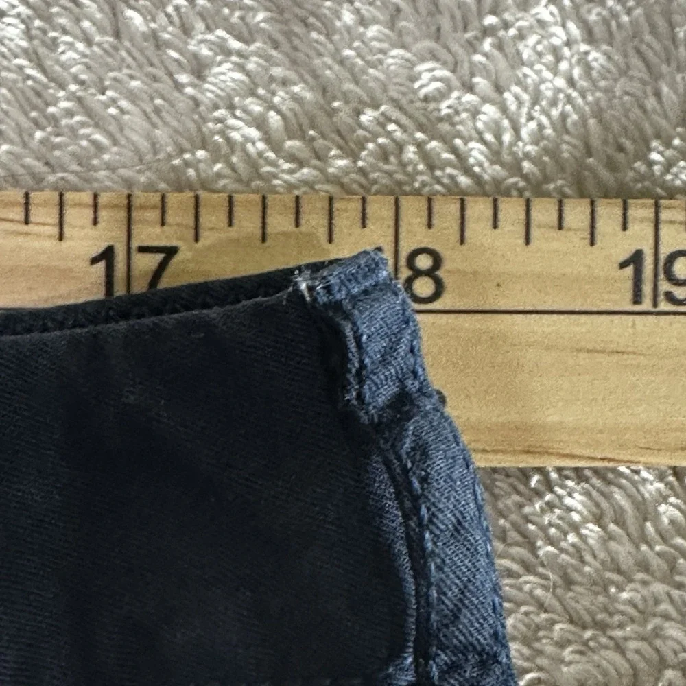 Faherty Men's Shorts Size 36 Navy Comfy Waistband Blue Organic Cotton‎ Blend
